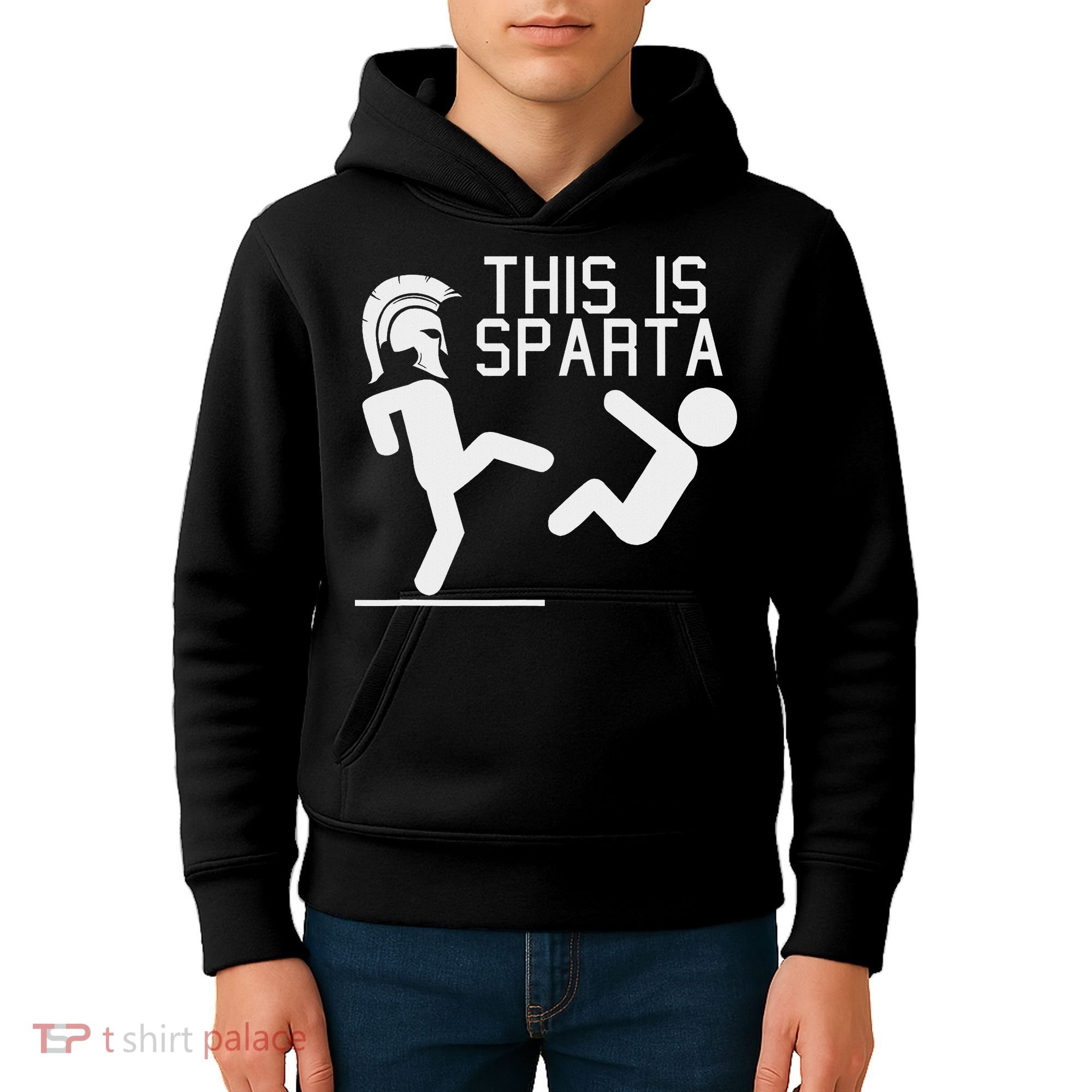 This Is Sparta Funny Kids Hoodie