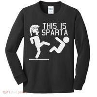 This Is Sparta Funny Kids Long Sleeve Shirt thumb 0