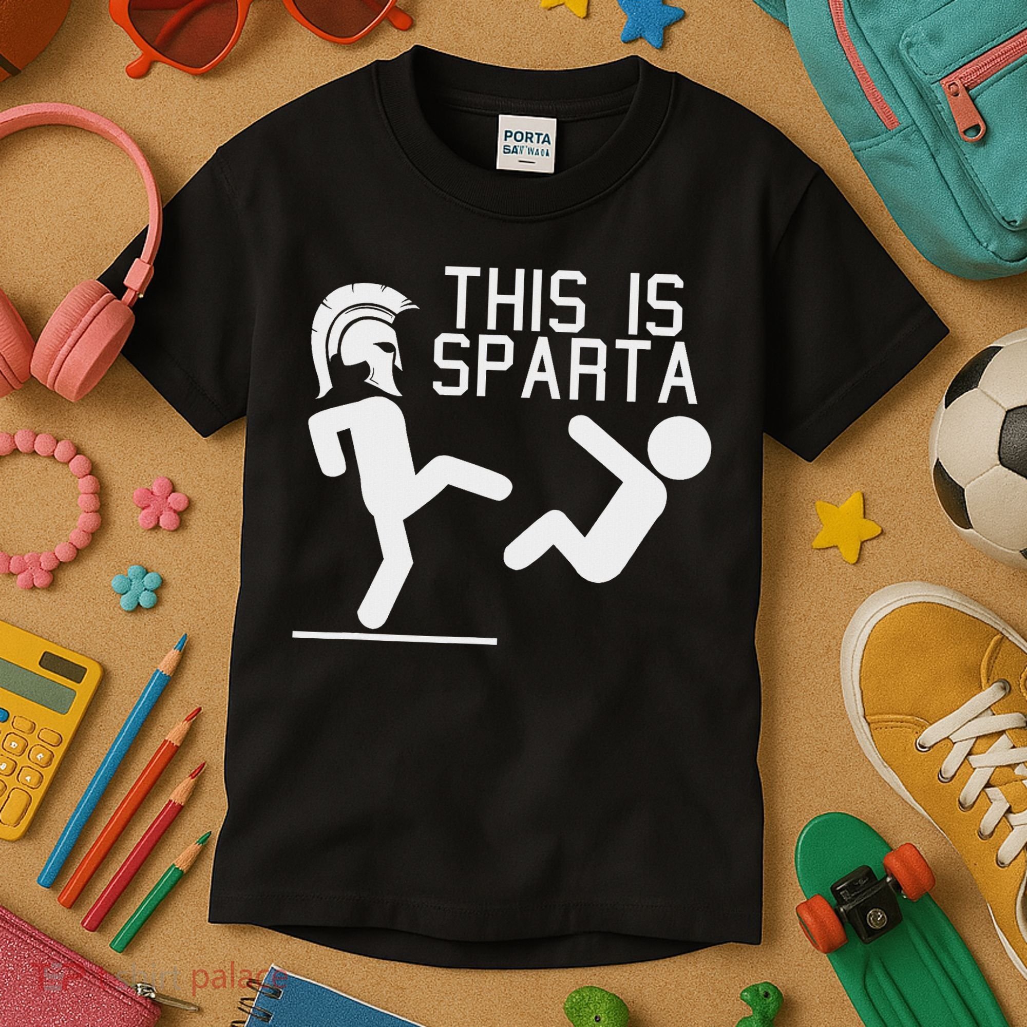 This Is Sparta Funny Kids T-Shirt
