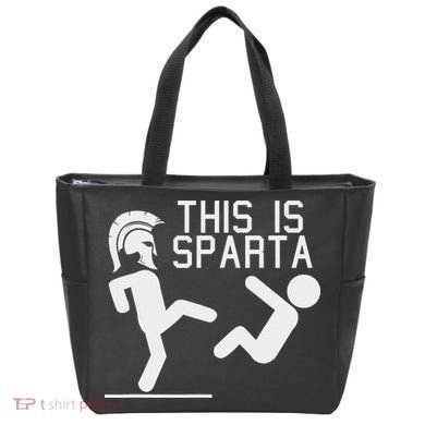 This Is Sparta Funny Tote Bag