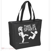 This Is Sparta Funny Tote Bag thumb 2