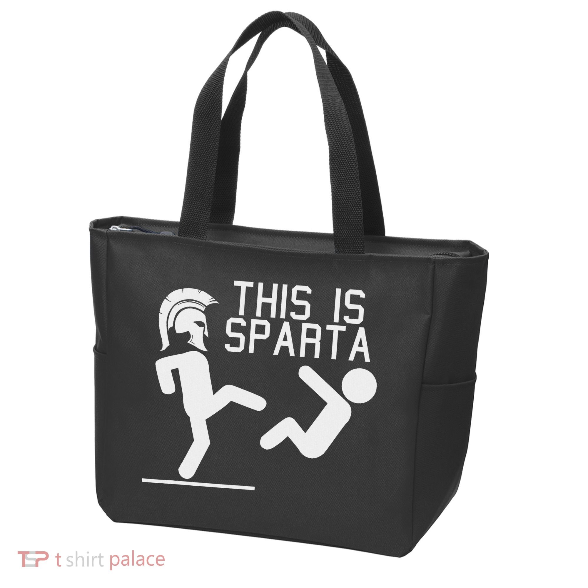 This Is Sparta Funny Tote Bag