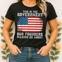 This Is The Government Our Founders Warned Us About Women's T-Shirt thumb 2