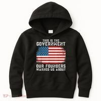 This Is The Government Our Founders Warned Us About Kids Hoodie thumb 0