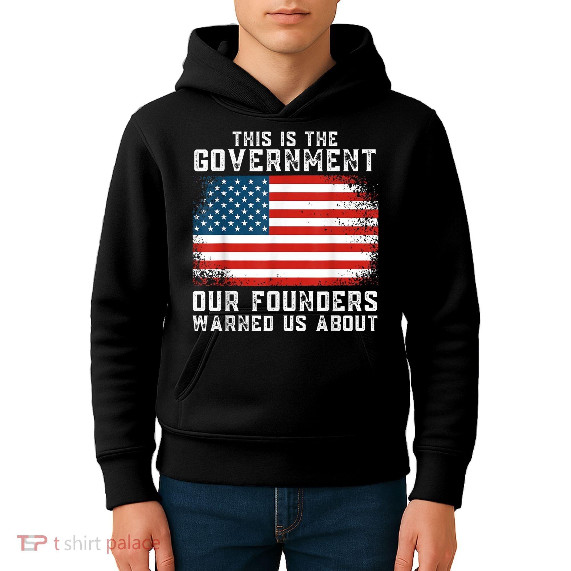 This Is The Government Our Founders Warned Us About Kids Hoodie