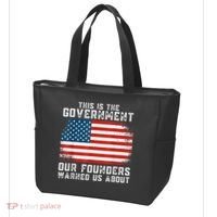 This Is The Government Our Founders Warned Us About Tote Bag thumb 3