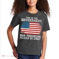 This Is The Government Our Founders Warned Us About Kids T-Shirt thumb 2