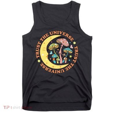 Trust In The Universe Magic Mushroom Retro Vintage Tank Top