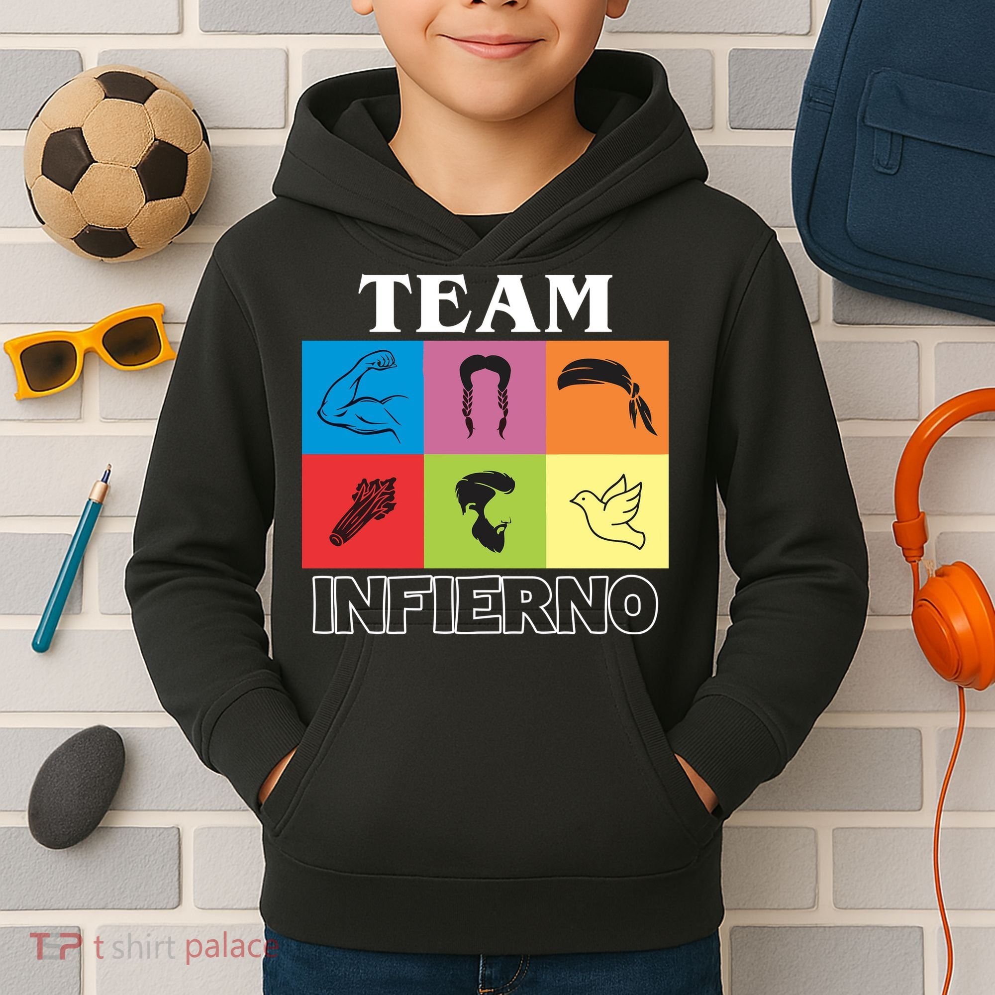Team Infierno Kids Hoodie
