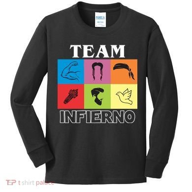 Team Infierno Kids Long Sleeve Shirt