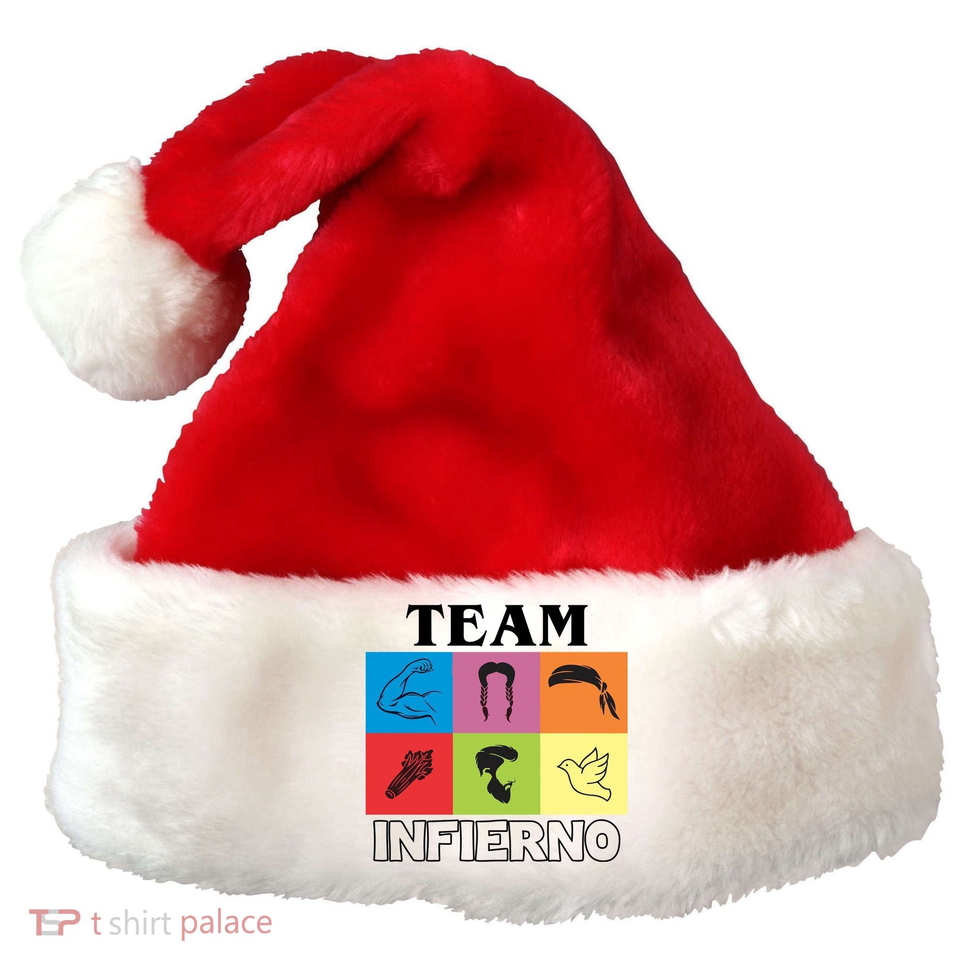 Team Infierno Santa Hat