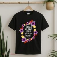 Trust In The Lord Scriptural Quote Biblical T-Shirt thumb 2