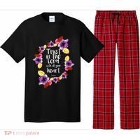 Trust In The Lord Scriptural Quote Biblical Pajama Set thumb 0