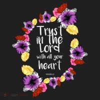Trust In The Lord Scriptural Quote Biblical Tumbler thumb 3