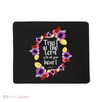 Trust In The Lord Scriptural Quote Biblical Mousepad thumb 0