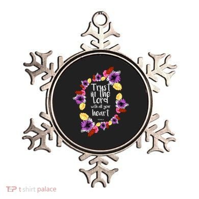 Trust In The Lord Scriptural Quote Biblical Ornament