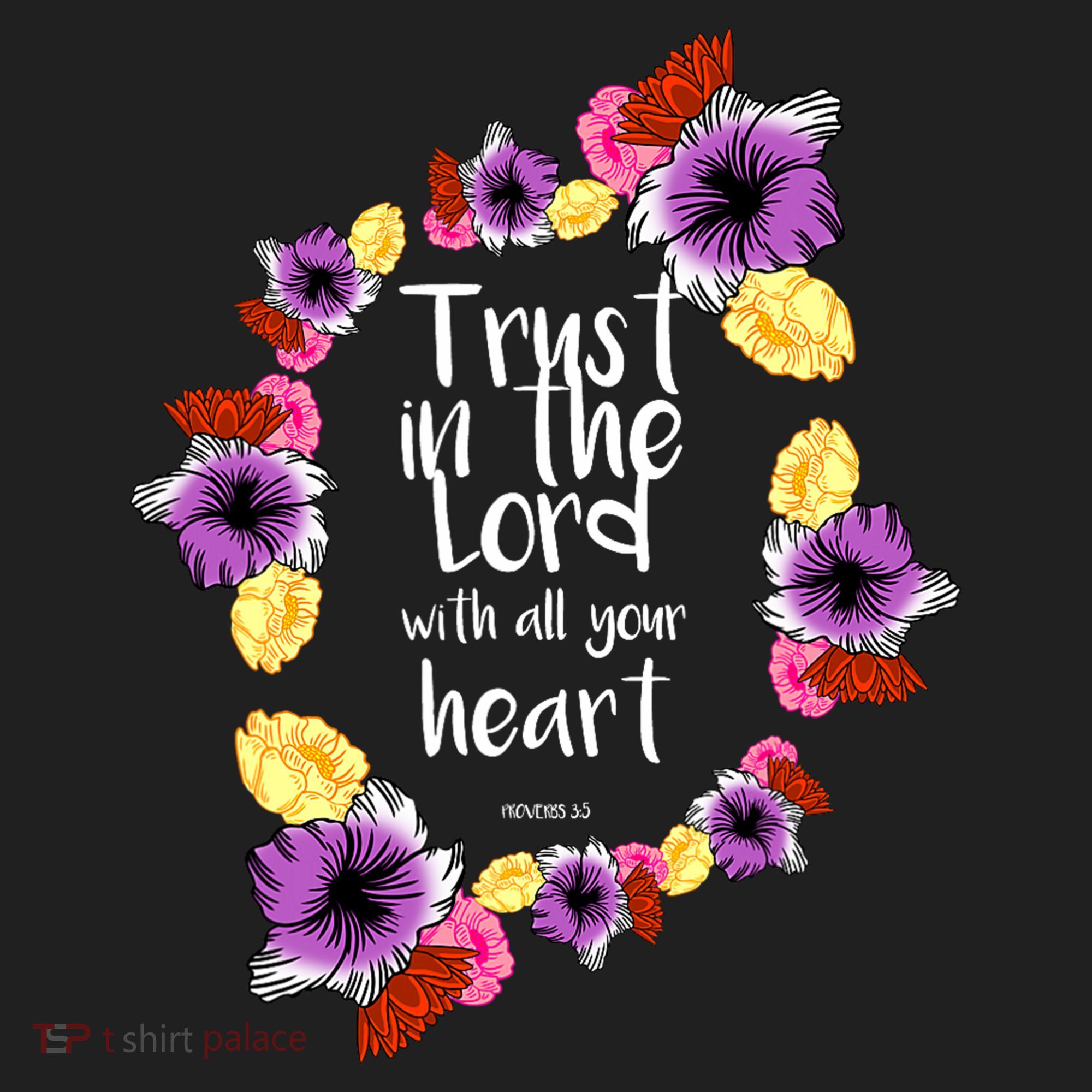 Trust In The Lord Scriptural Quote Biblical Hat