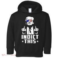 Trump Indict This Political Arrest For Republican Toddler Hoodie thumb 0