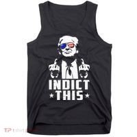 Trump Indict This Political Arrest For Republican Tank Top thumb 0