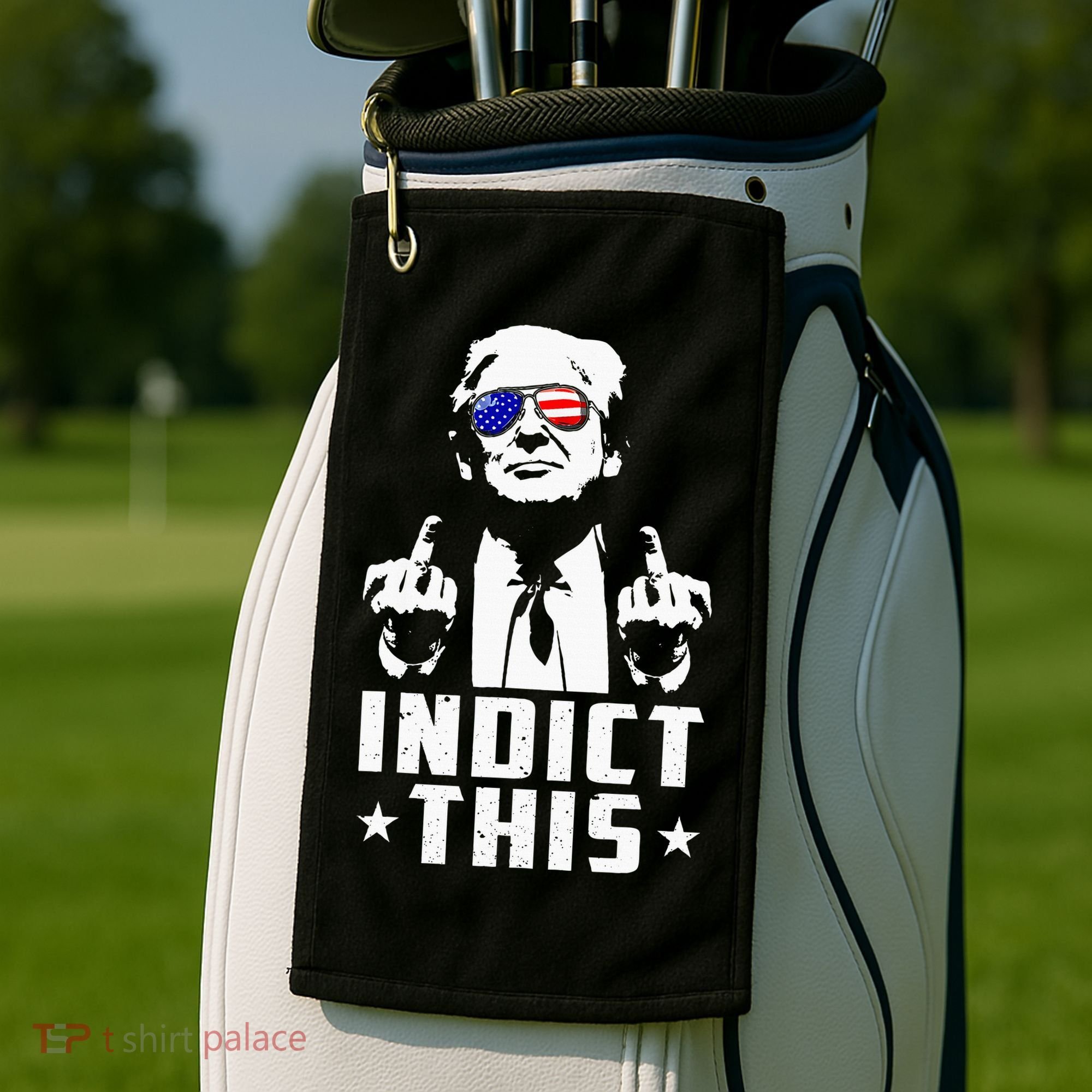 Trump Indict This Political Arrest For Republican Golf Towel