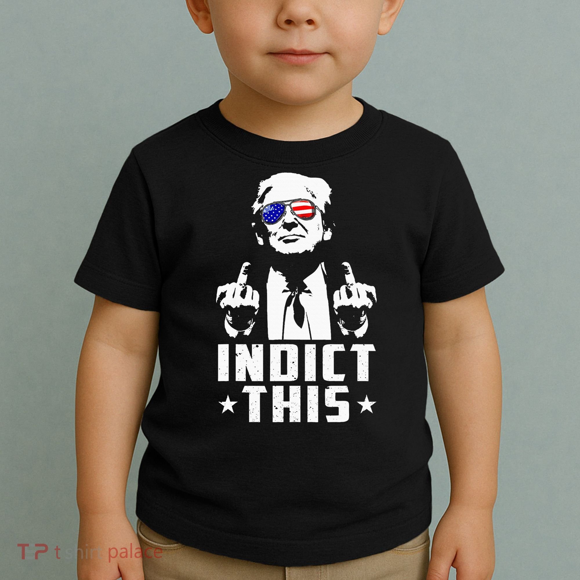 Trump Indict This Political Arrest For Republican Toddler T-Shirt
