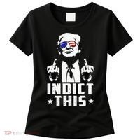 Trump Indict This Political Arrest For Republican Women's T-Shirt thumb 0