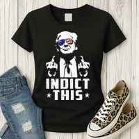 Trump Indict This Political Arrest For Republican Women's T-Shirt thumb 3