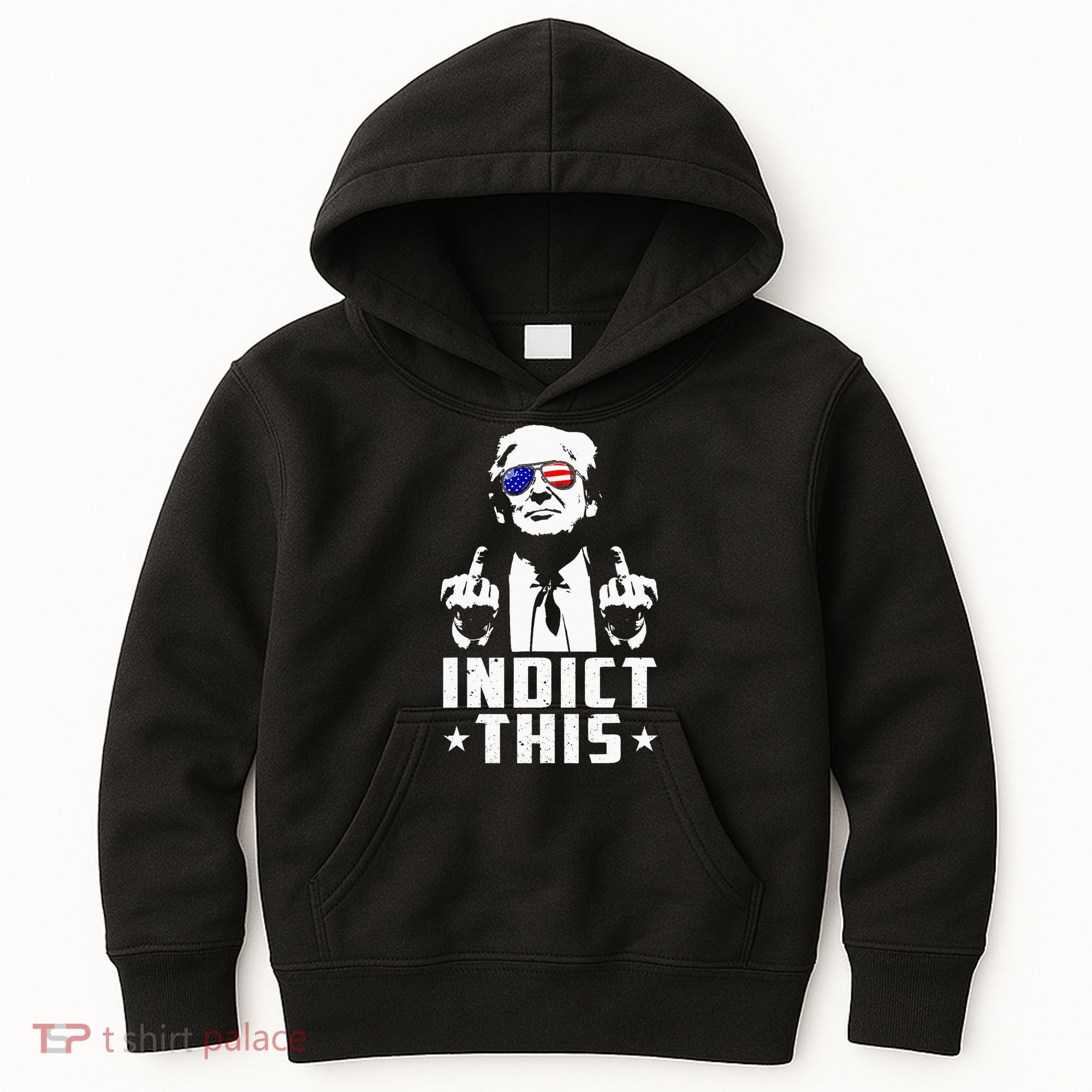 Trump Indict This Political Arrest For Republican Kids Hoodie