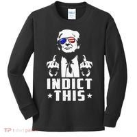 Trump Indict This Political Arrest For Republican Kids Long Sleeve Shirt thumb 0