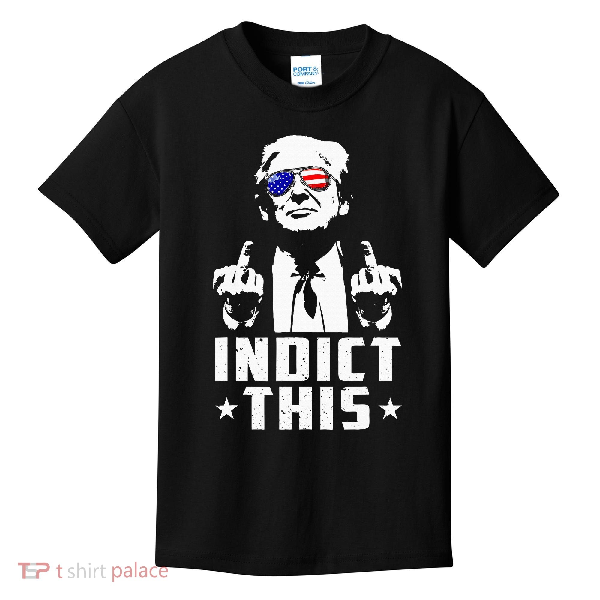 Trump Indict This Political Arrest For Republican Kids T-Shirt