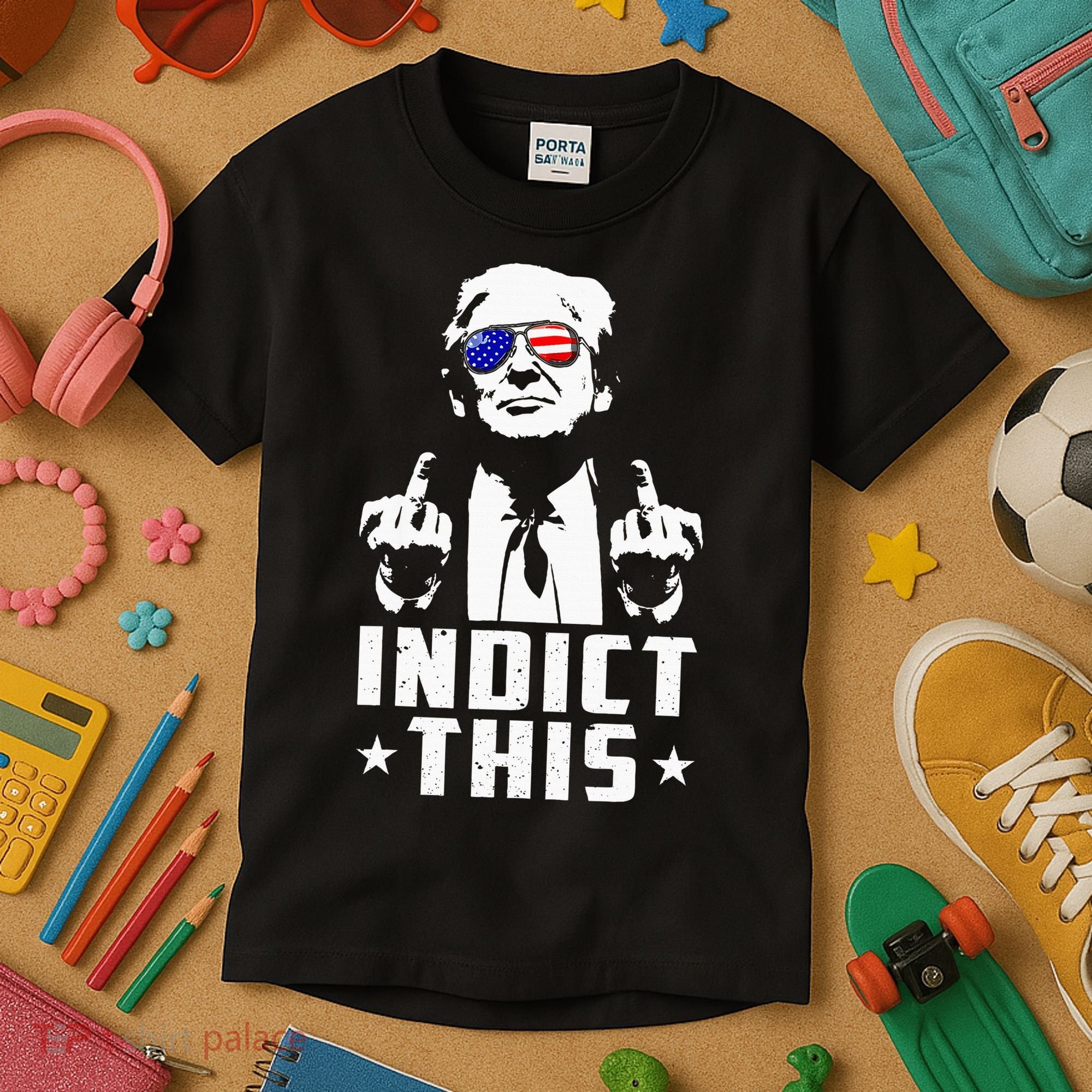 Trump Indict This Political Arrest For Republican Kids T-Shirt