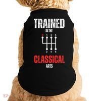 Trained In The Classical Arts Funny Manual Transmission Car Doggie Tank thumb 0