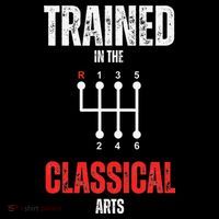 Trained In The Classical Arts Funny Manual Transmission Car Coffee Mug thumb 5
