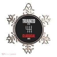 Trained In The Classical Arts Funny Manual Transmission Car Ornament thumb 0