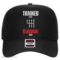Trained In The Classical Arts Funny Manual Transmission Car Hat thumb 0
