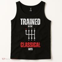 Trained In The Classical Arts Funny Manual Transmission Car Tank Top thumb 2