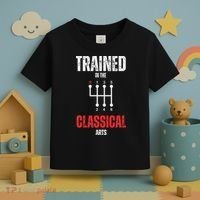 Trained In The Classical Arts Funny Manual Transmission Car Toddler T-Shirt thumb 3