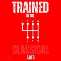 Trained In The Classical Arts Funny Manual Transmission Car Santa Hat thumb 1