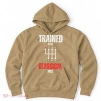 Trained In The Classical Arts Funny Manual Transmission Car Hoodie thumb 0
