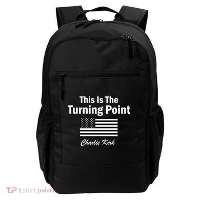 This Is The Turning Point Charlie Kirk Backpack