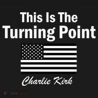 This Is The Turning Point Charlie Kirk Backpack thumb 2