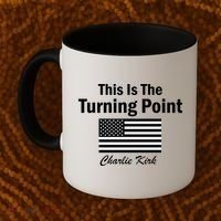 This Is The Turning Point Charlie Kirk Coffee Mug thumb 2