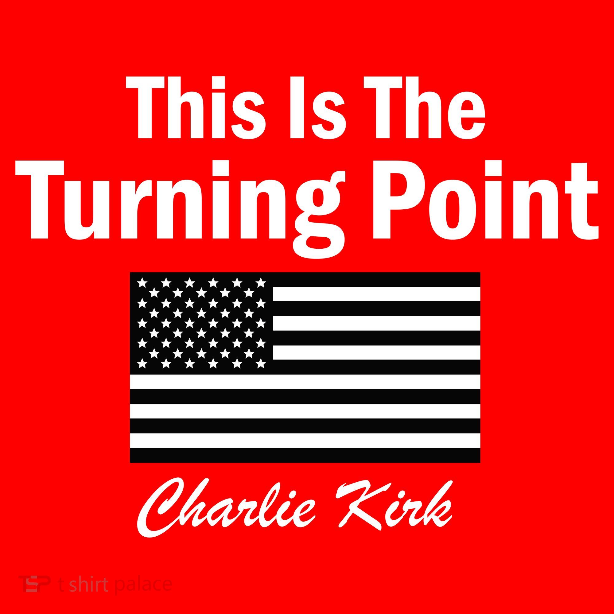 This Is The Turning Point Charlie Kirk Apron