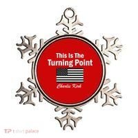 This Is The Turning Point Charlie Kirk Ornament thumb 0