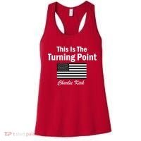 This Is The Turning Point Charlie Kirk Women's Tank Top thumb 0