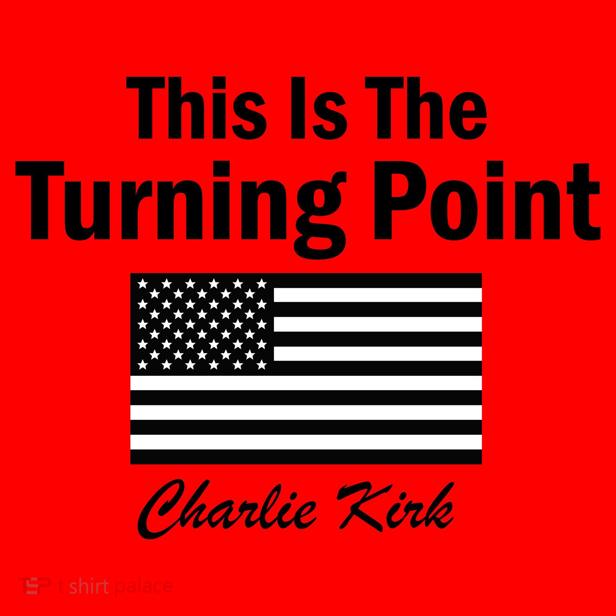 This Is The Turning Point Charlie Kirk Santa Hat