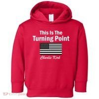 This Is The Turning Point Charlie Kirk Toddler Hoodie thumb 0