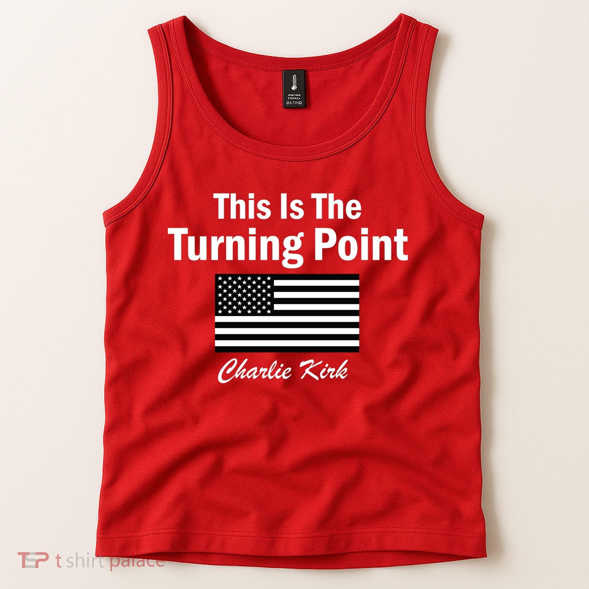 This Is The Turning Point Charlie Kirk Tank Top