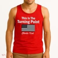 This Is The Turning Point Charlie Kirk Tank Top thumb 3