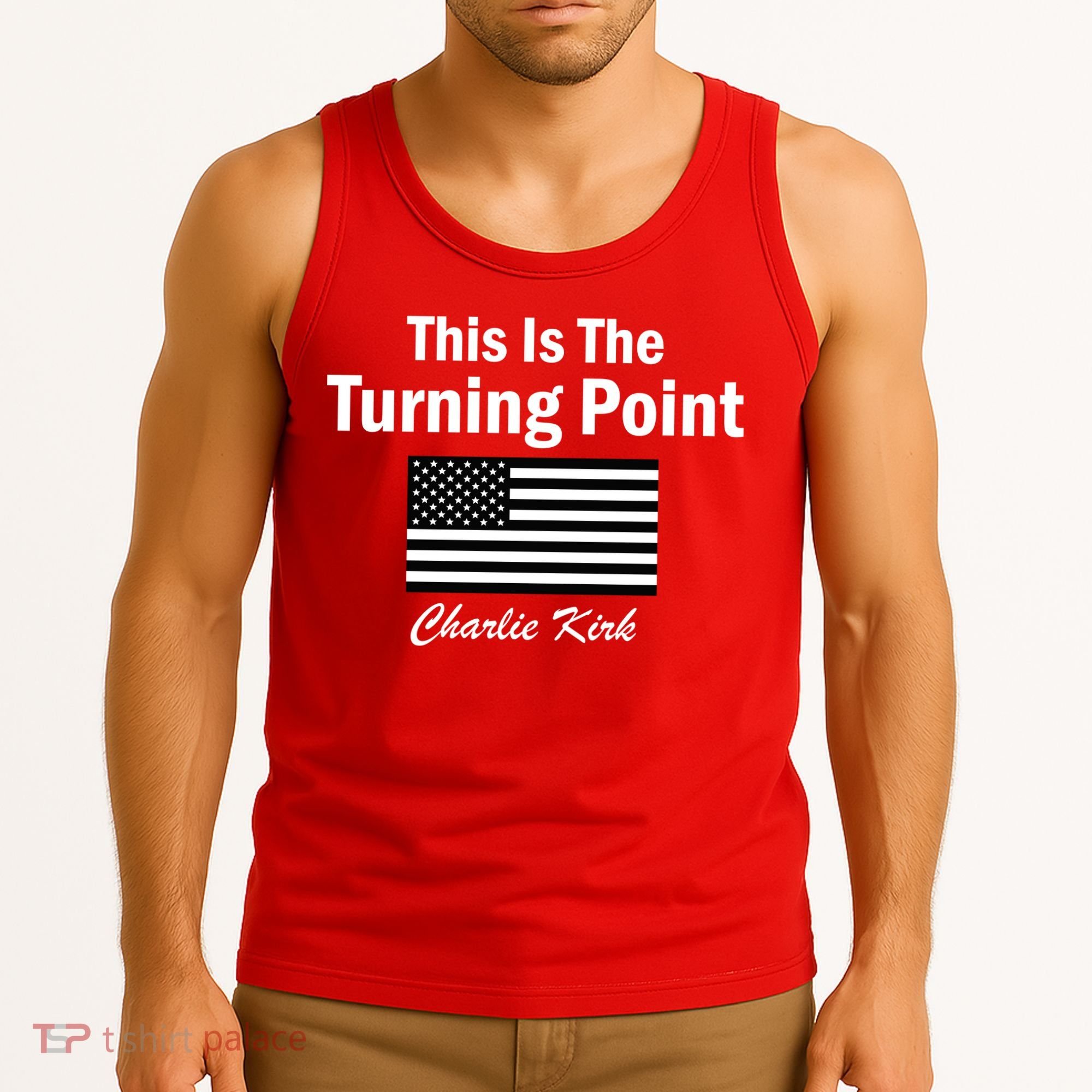 This Is The Turning Point Charlie Kirk Tank Top